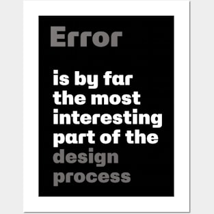 Error Posters and Art